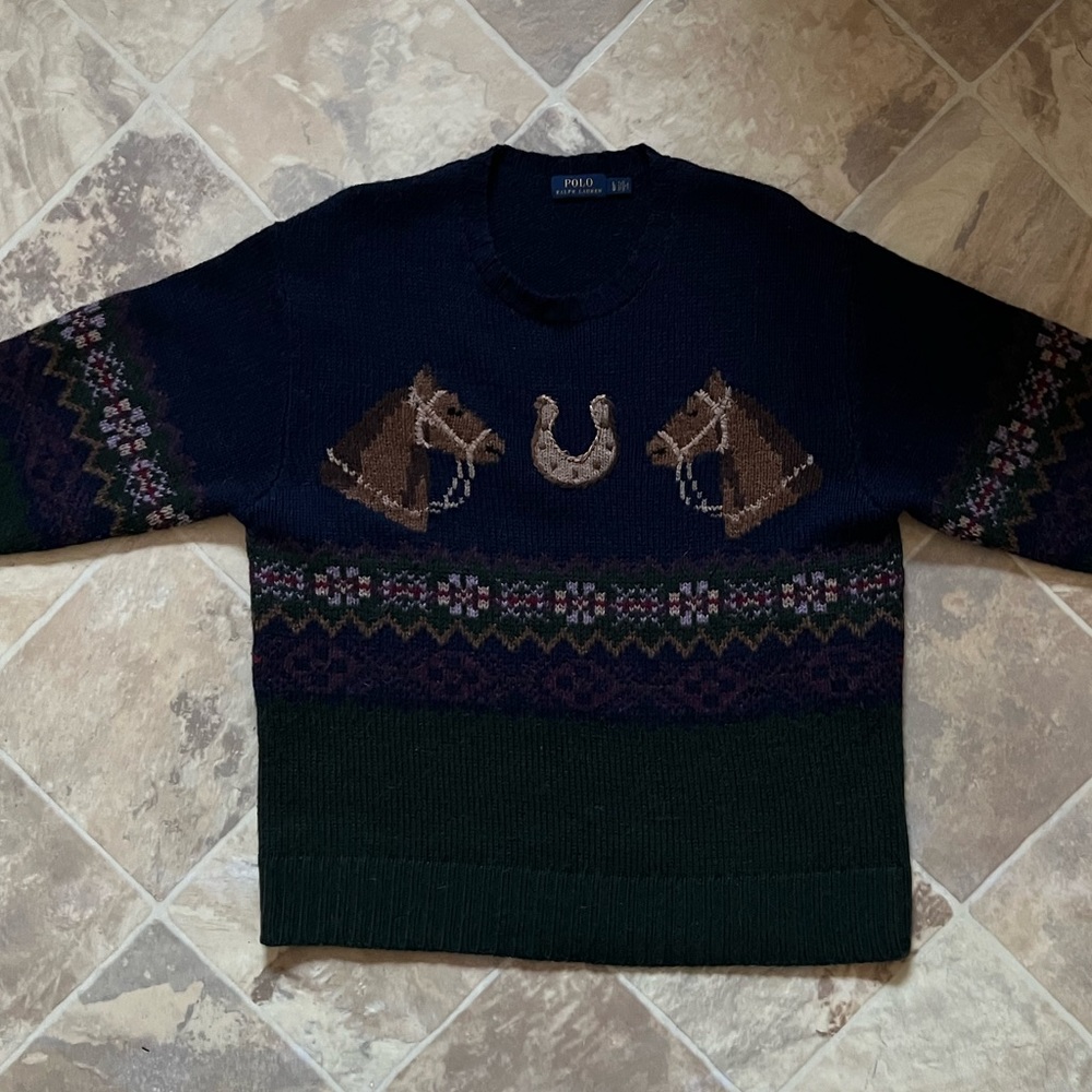 Ralph Lauren Equestrian Sweater π - Picture 11 of 16